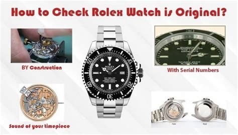 how to check if rolex is original